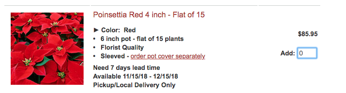 Zen Cart availability dates displayed for a product
