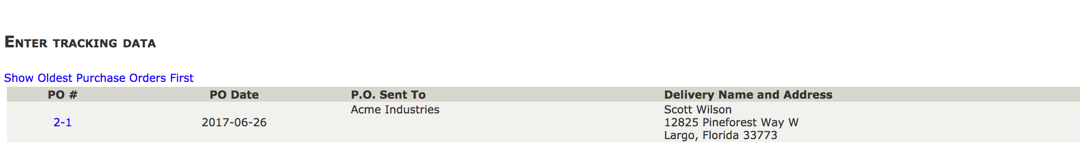 Zen Cart Admin enter tracking numbers