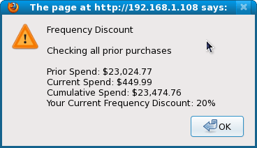 Zen Cart Frequency Discount Explanation