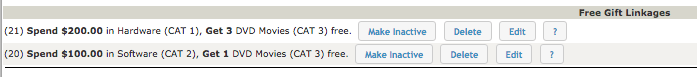 Zen Cart Discount Spender Admin Panel