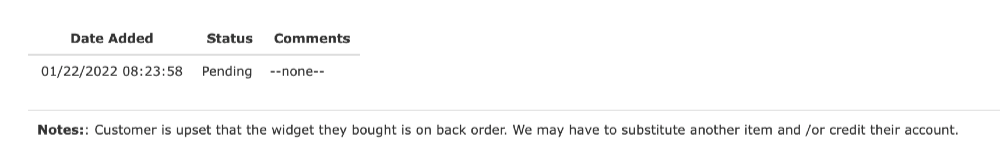 Zen Cart Notes on Invoice at the bottom
