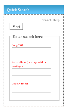 Zen Cart Search sidebox