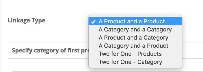 Better Together Admin Linkage Types