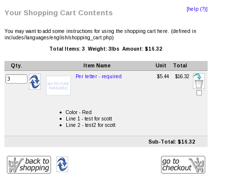 Zen Cart Order Copy button on Account History Information Page