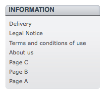 Prestashop Original sort order