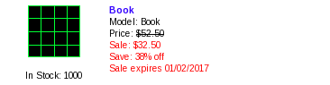 Zen Cart Sale Ending/Special Ending on New Product Listing page