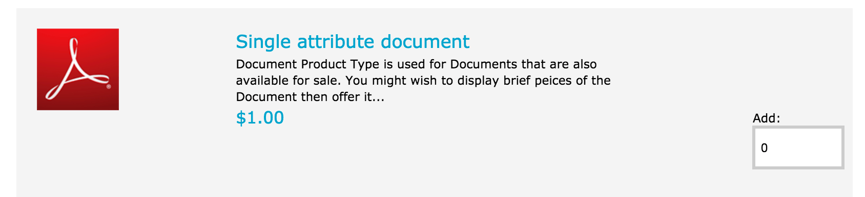 Zen Cart with Default Attribute