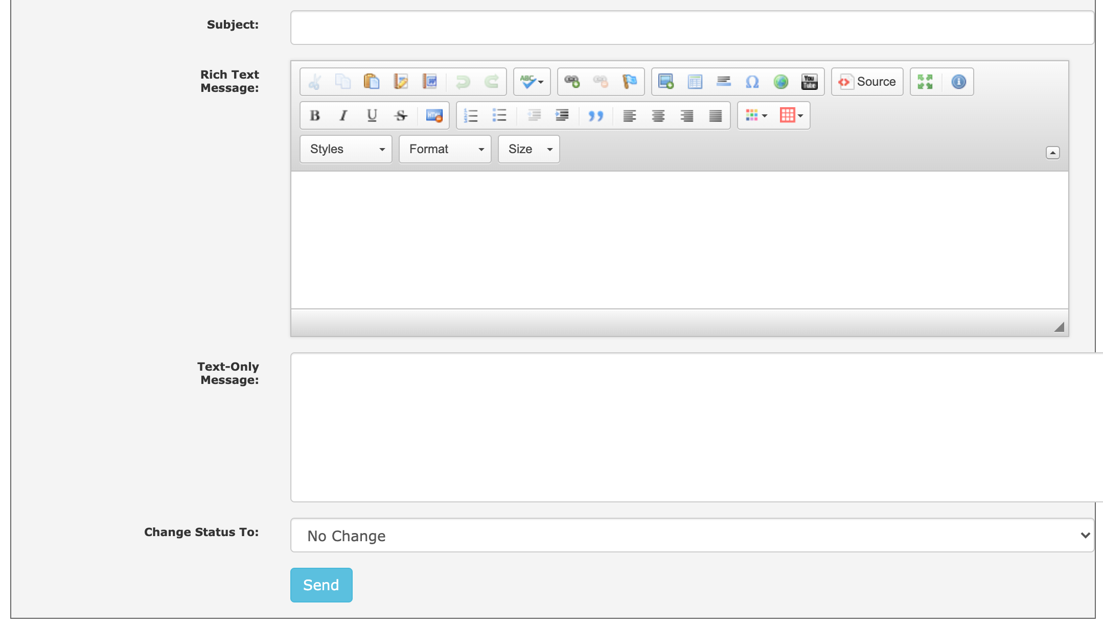 Zen Cart Bulk Email contents