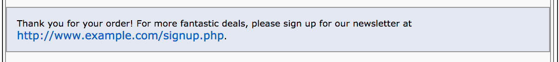 Zen Cart Order Message