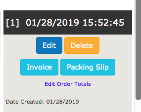Zen Cart Order Total Edit on Orders Screen